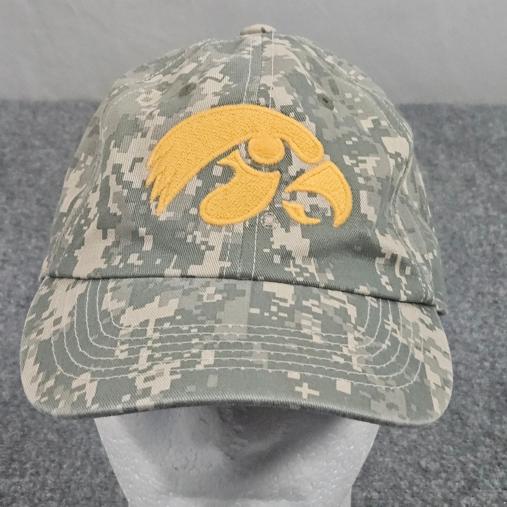 Iowa Hawkeyes Hat Digital Camo NCAA Sportswear Fanwear Cap Strapback Military
